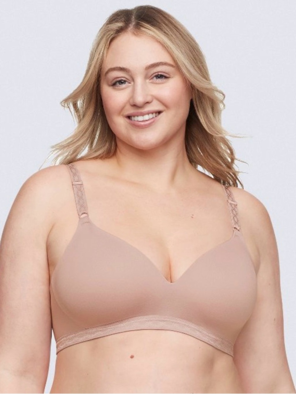 Warner's Nude/Tan Wireless T-Shirt Bra